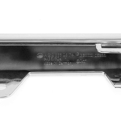 SPLITTER ANTERIORE ADATTO PER 2014-2016 MERCEDES W212 SPORT CROMO ARGENTO