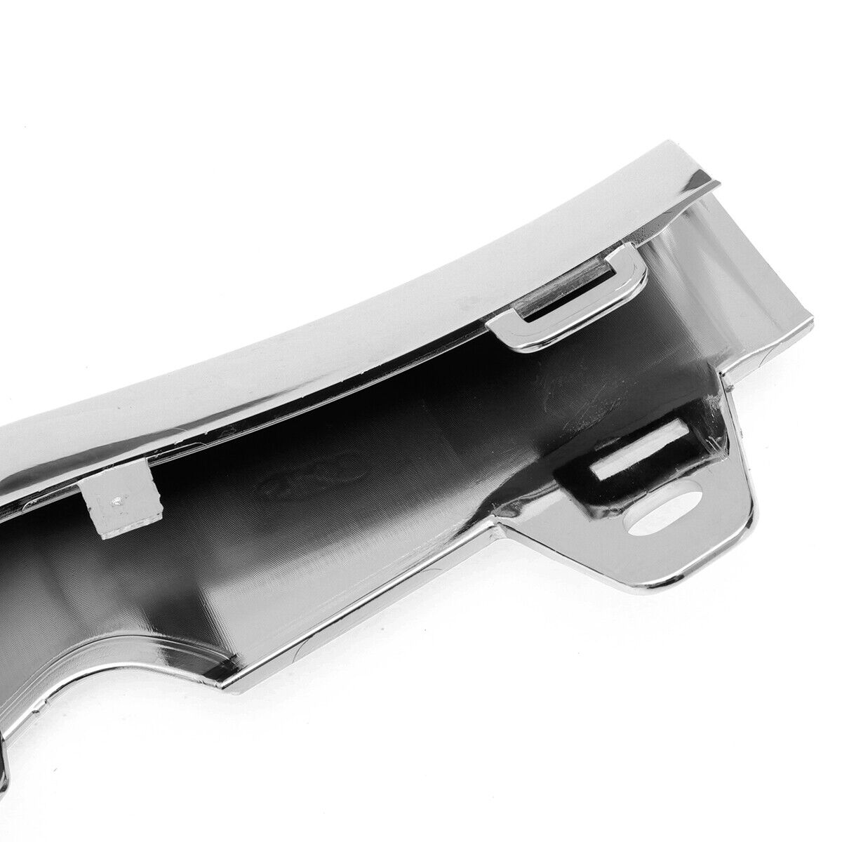 SPLITTER ANTERIORE ADATTO PER 2014-2016 MERCEDES W212 SPORT CROMO ARGENTO