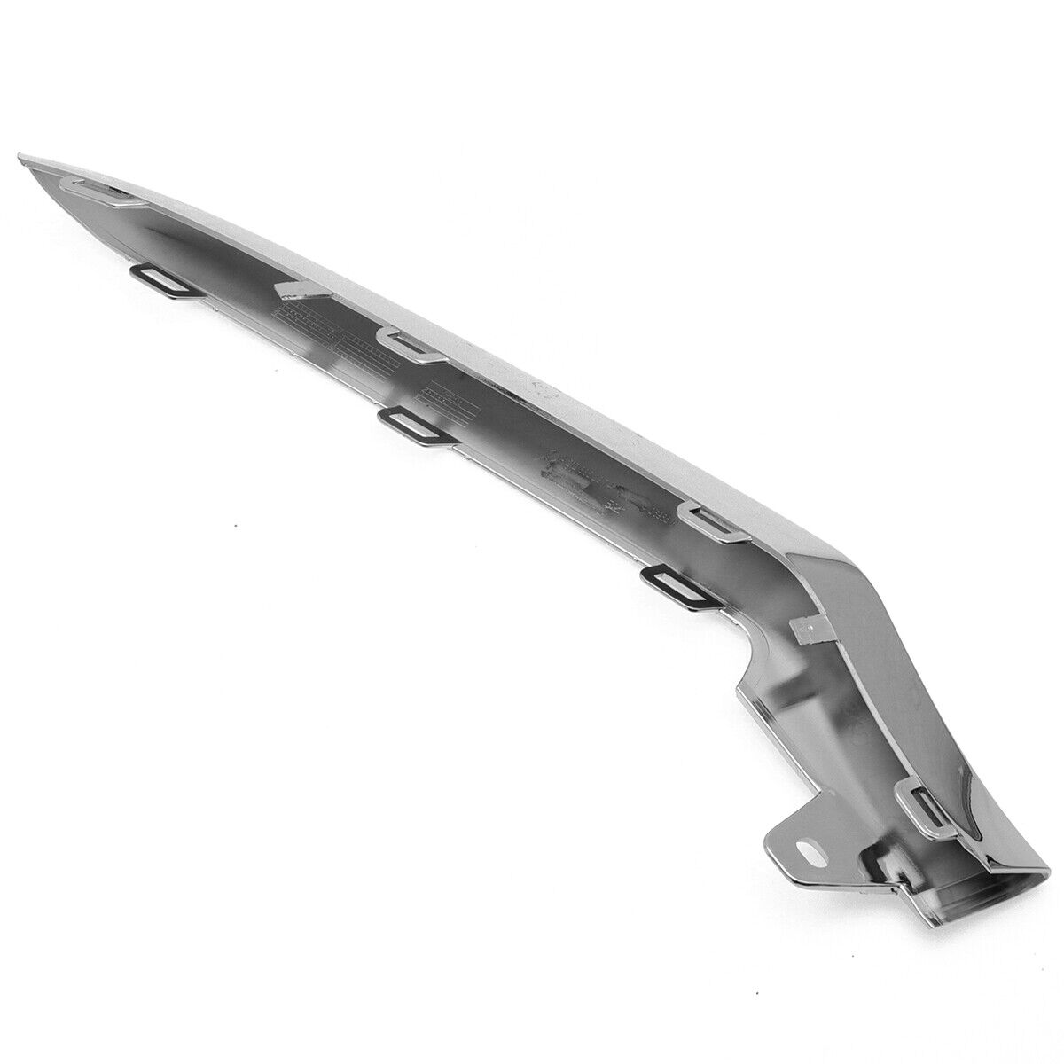 SPLITTER ANTERIORE ADATTO PER 2014-2016 MERCEDES W212 SPORT CROMO ARGENTO