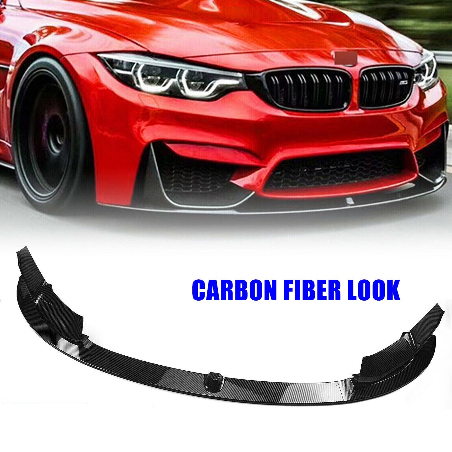 💎SPLITTER ANTERIORE ADATTO PER BMW M4 F82 F83 M3 F80 CARBON💎