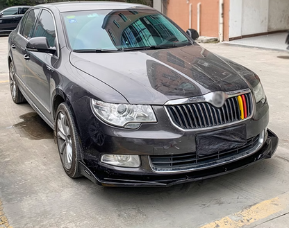 🤩FRONT SPLITTER SUITABLE FOR SKODA SUPERB B6 CARBON BLACK🤩