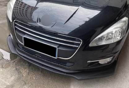 💎FRONT SPLITTER SUITABLE FOR PEUGEOT 508 10-18 CARBON BLACK💎