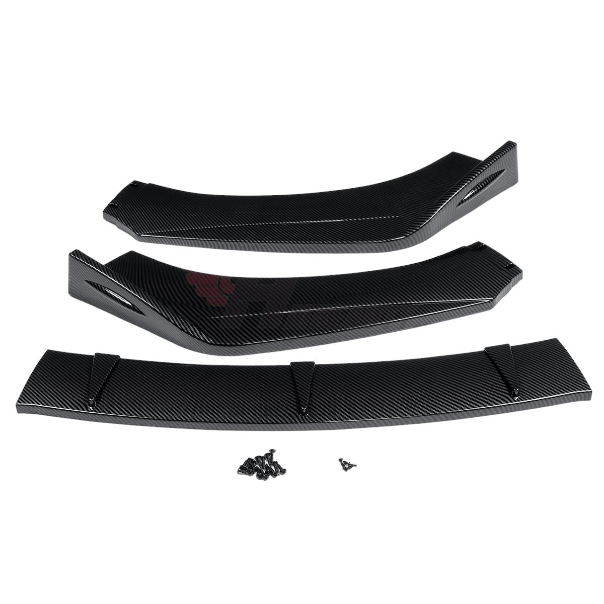 🤩 SPLITTER ANTERIORE ADATTO PER ⭐BMW M2 F87 16-21💎 CARBON NERO🤩