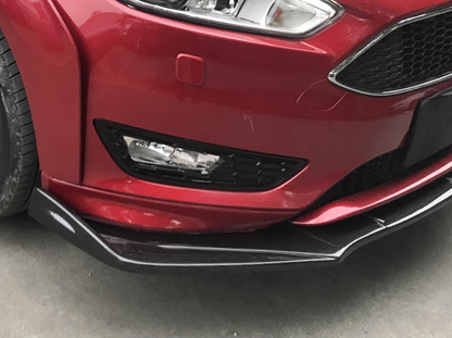 ✨SPLITTER ANTERIORE ADATTO PER ⭐FORD FOCUS Ⅲ 14+⭐CARBON NERO✨