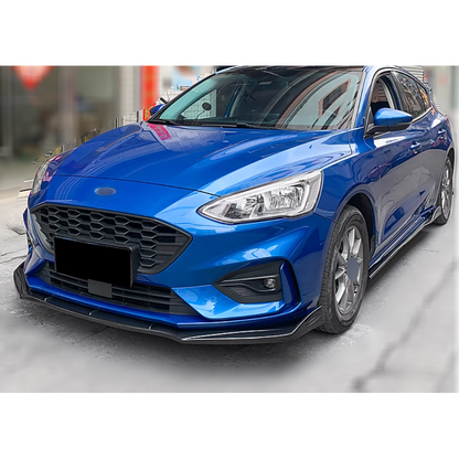💎 SPLITTER ANTERIORE ADATTO PER ⭐FORD FOCUS IV💎 CARBON NERO✨