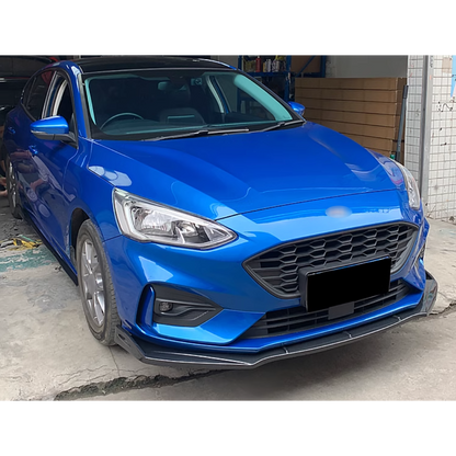 💎 SPLITTER ANTERIORE ADATTO PER ⭐FORD FOCUS IV💎 CARBON NERO✨