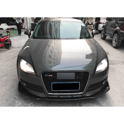 🤩 SPLITTER ANTERIORE ADATTO PER ✨AUDI TT Ⅱ 8J 06-14✨CARBON NERO🤩
