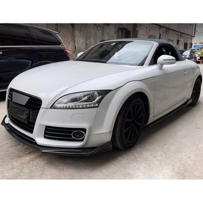 🤩 SPLITTER ANTERIORE ADATTO PER ✨AUDI TT Ⅱ 8J 06-14✨CARBON NERO🤩