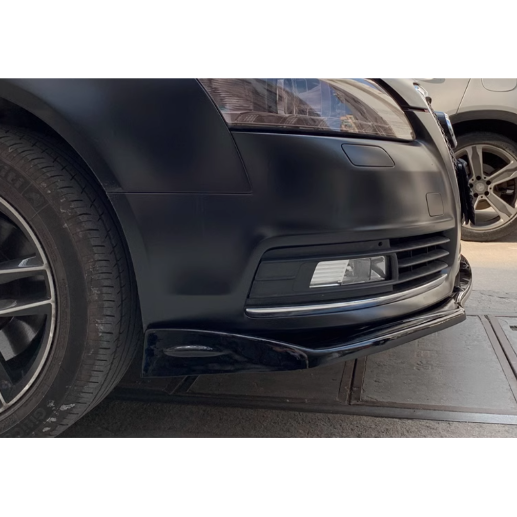 ✨ FRONT SPLITTER SUITABLE FOR ✔️AUDI A6 C6 04-11✔️CARBON BLACK✨