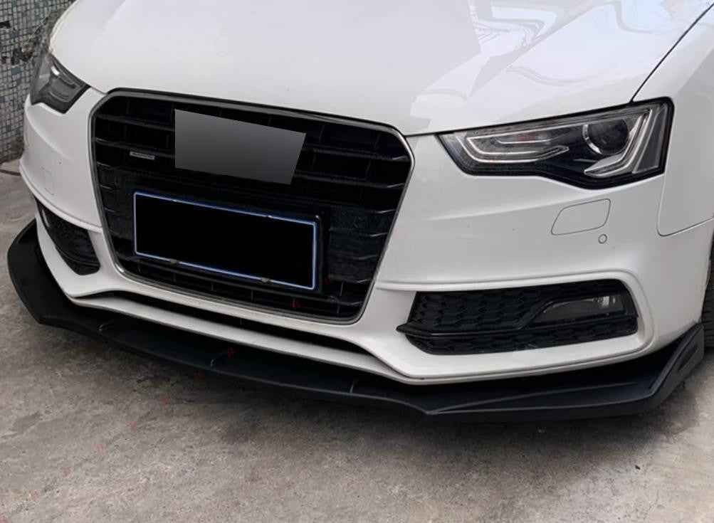 ⚡SPLITTER ANTERIORE ADATTO PER ⭐AUDI A5 8T 11-16⭐CARBON NERO⚡