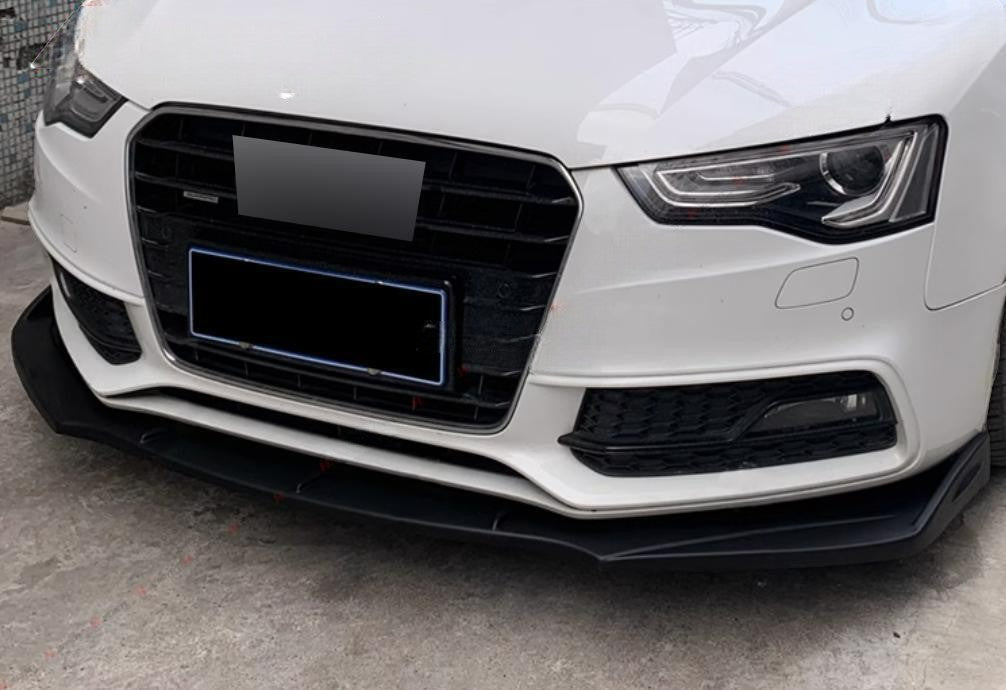 ⚡SPLITTER ANTERIORE ADATTO PER ⭐AUDI A5 8T 11-16⭐CARBON NERO⚡