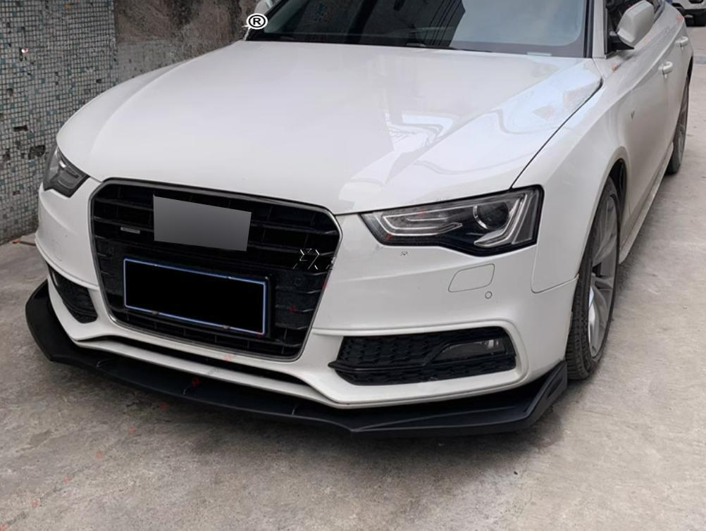 ⚡SPLITTER ANTERIORE ADATTO PER ⭐AUDI A5 8T 11-16⭐CARBON NERO⚡
