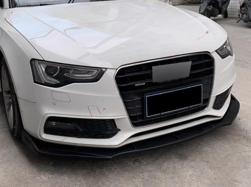 ⚡SPLITTER ANTERIORE ADATTO PER ⭐AUDI A5 8T 11-16⭐CARBON NERO⚡