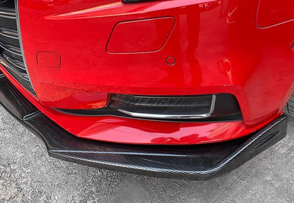 🔆FRONT SPLITTER SUITABLE FOR ⭐AUDI A3 8V 13-20⭐CARBON BLACK🔆