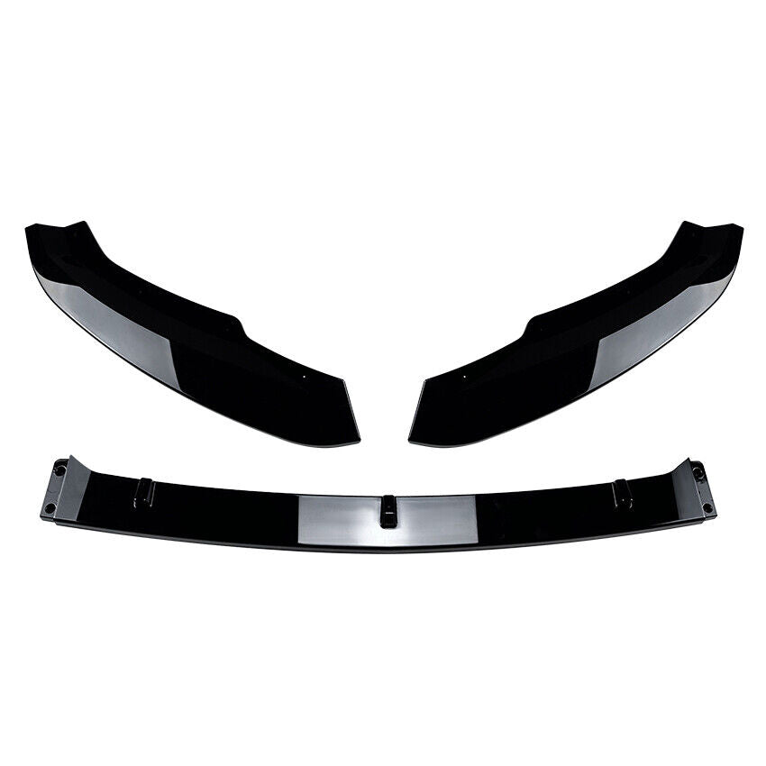 ⭐FRONT SPLITTER SKODA SUPERB III B8 3V 2015-19 GLOSSY BLACK⭐