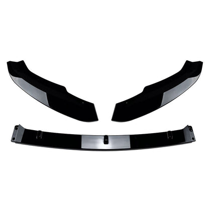 ⭐FRONT SPLITTER SKODA SUPERB III B8 3V 2015-19 GLOSSY BLACK⭐