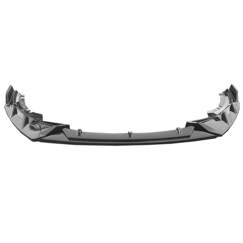 ⭐SPLITTER ANTERIORE VW GOLF Ⅷ GTI GTD TDI TSI 2020+CARBON NERO⭐