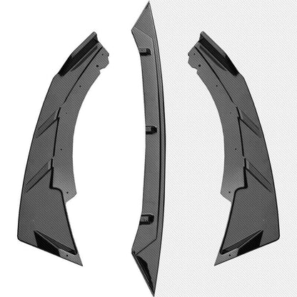 ⭐SPLITTER ANTERIORE VW GOLF Ⅷ GTI GTD TDI TSI 2020+CARBON NERO⭐