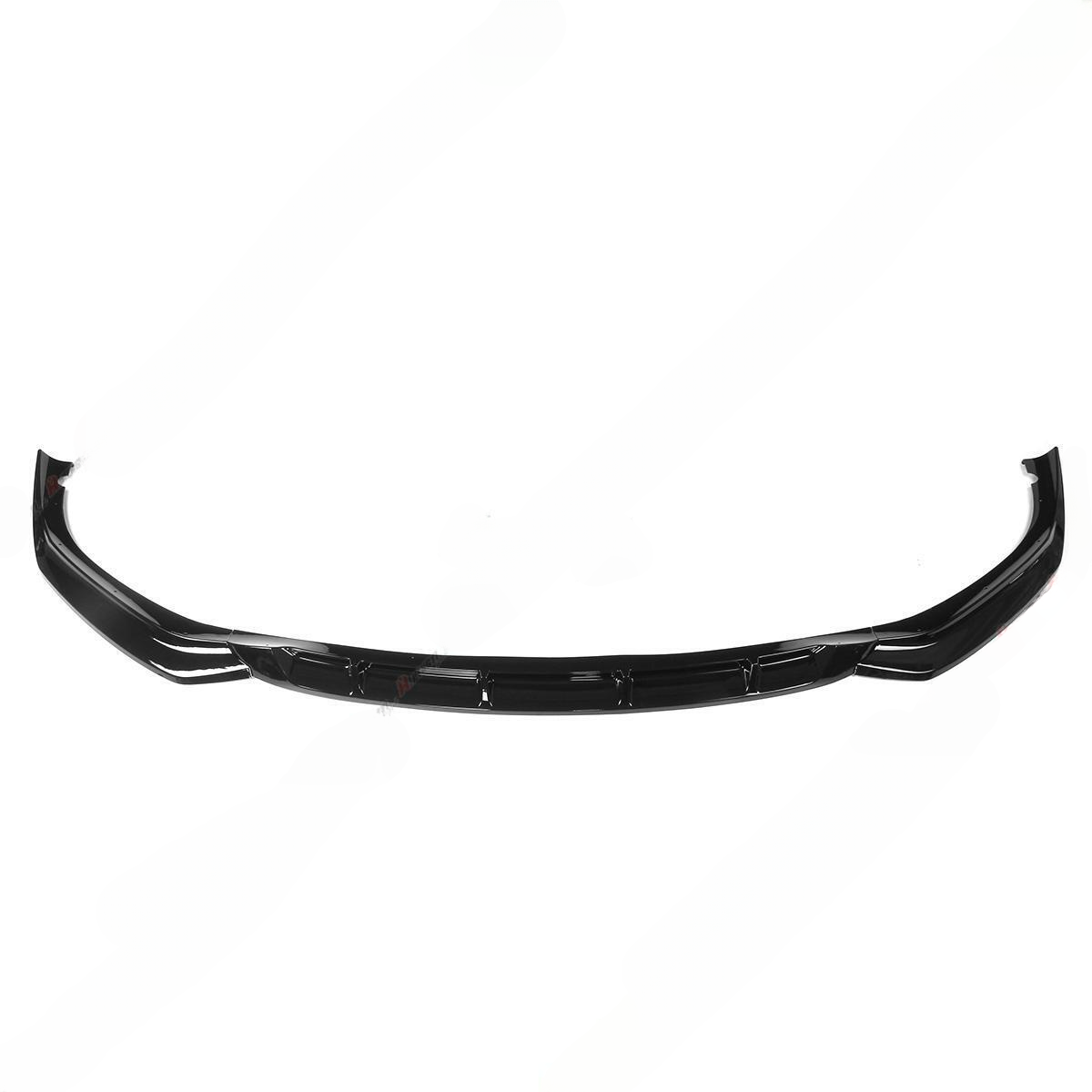 🔥FRONT SPLITTER SUITABLE FOR BMW 5 SERIES G30 G31 2017-2019 BLACK 🔥