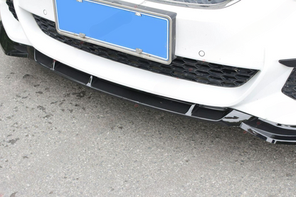 🔥FRONT SPLITTER SUITABLE FOR BMW 5 SERIES G30 G31 2017-2019 BLACK 🔥