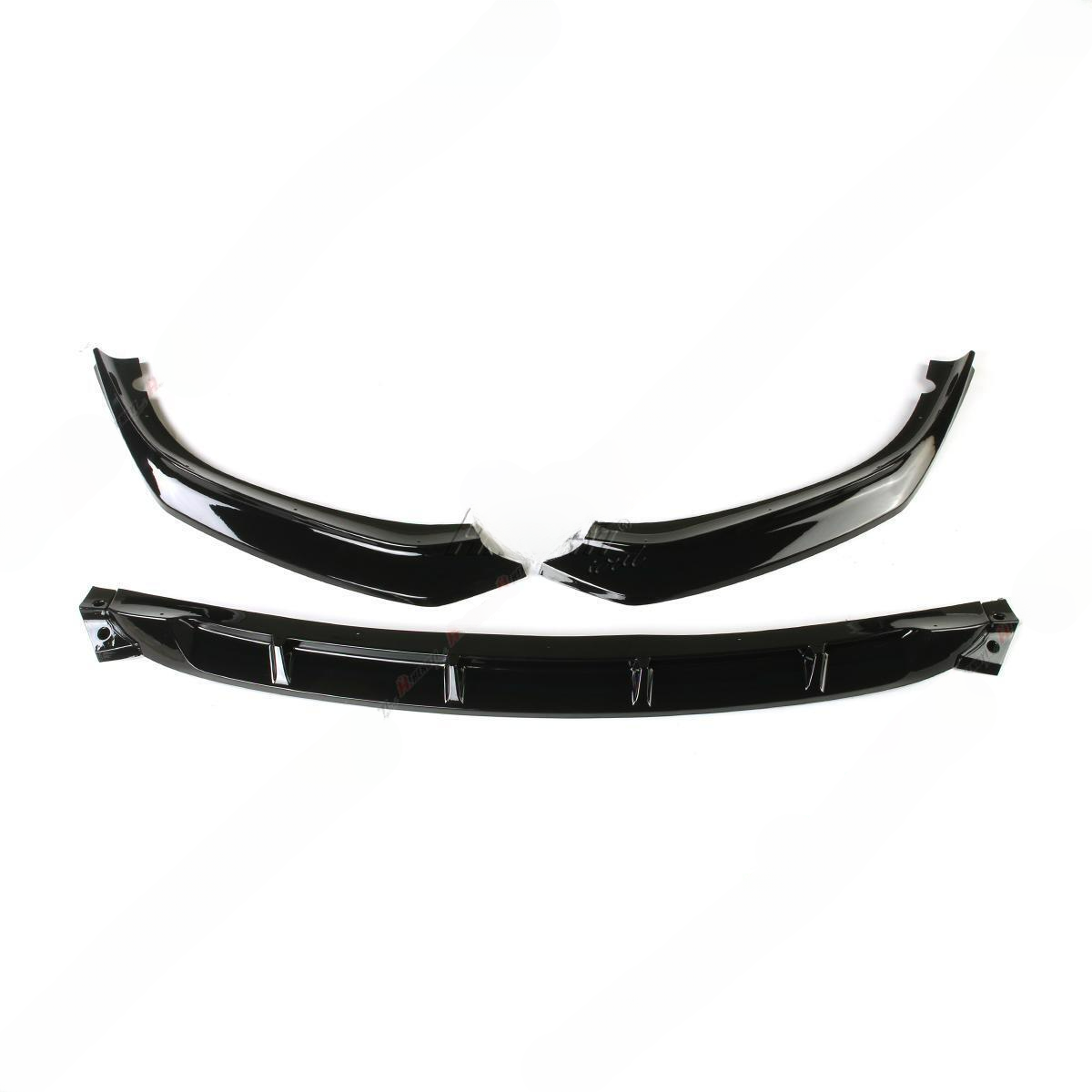 🔥FRONT SPLITTER SUITABLE FOR BMW 5 SERIES G30 G31 2017-2019 BLACK 🔥