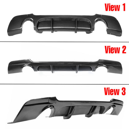 🔥DIFFUSORE POSTERIORE M PACK ADATTO PER BMW SERIE 3 E92 E93 2006-2013🔥
