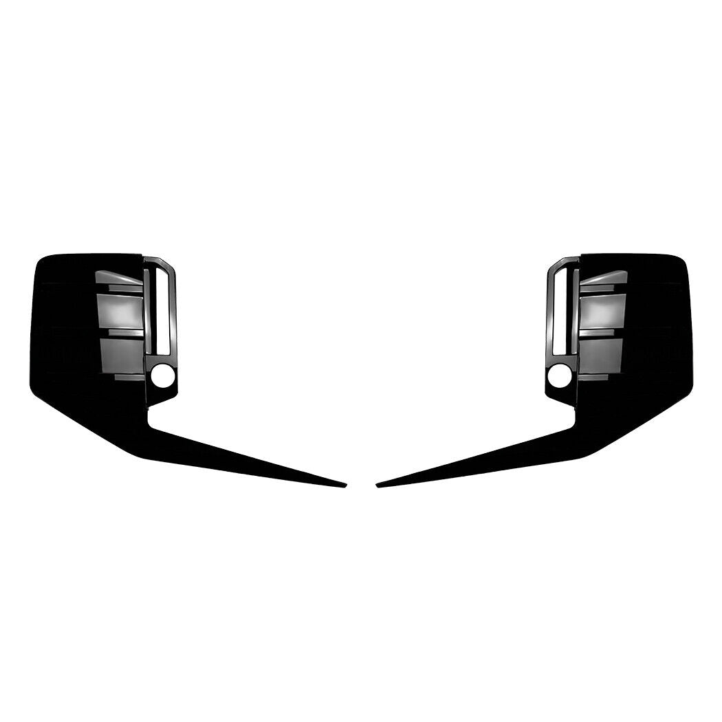 🔥SPLITTER + AERO FLAPS REAR SUITABLE FOR BMW M2 G87 22+ GLOSS BLACK🔥