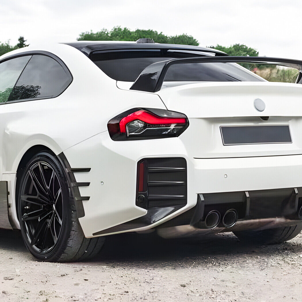 🔥AERO FLAPS POSTERIORI ADATTO PER BMW M2 G87 22+ NERO LUCIDO🔥