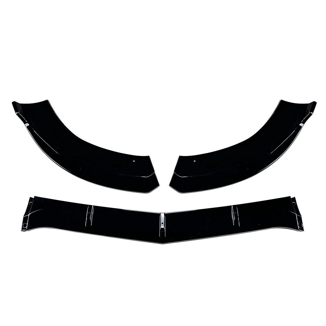 ✨SPLITTER ANTERIORI ADATTO PER MERCEDES C218 AMG LINE FACELIFT NERO LUCIDO✨