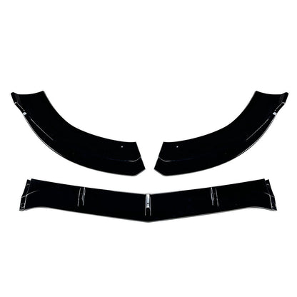 ✨SPLITTER ANTERIORI ADATTO PER MERCEDES C218 AMG LINE FACELIFT NERO LUCIDO✨