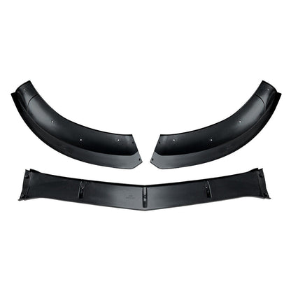 ✨SPLITTER ANTERIORI ADATTO PER MERCEDES C218 AMG LINE FACELIFT NERO LUCIDO✨