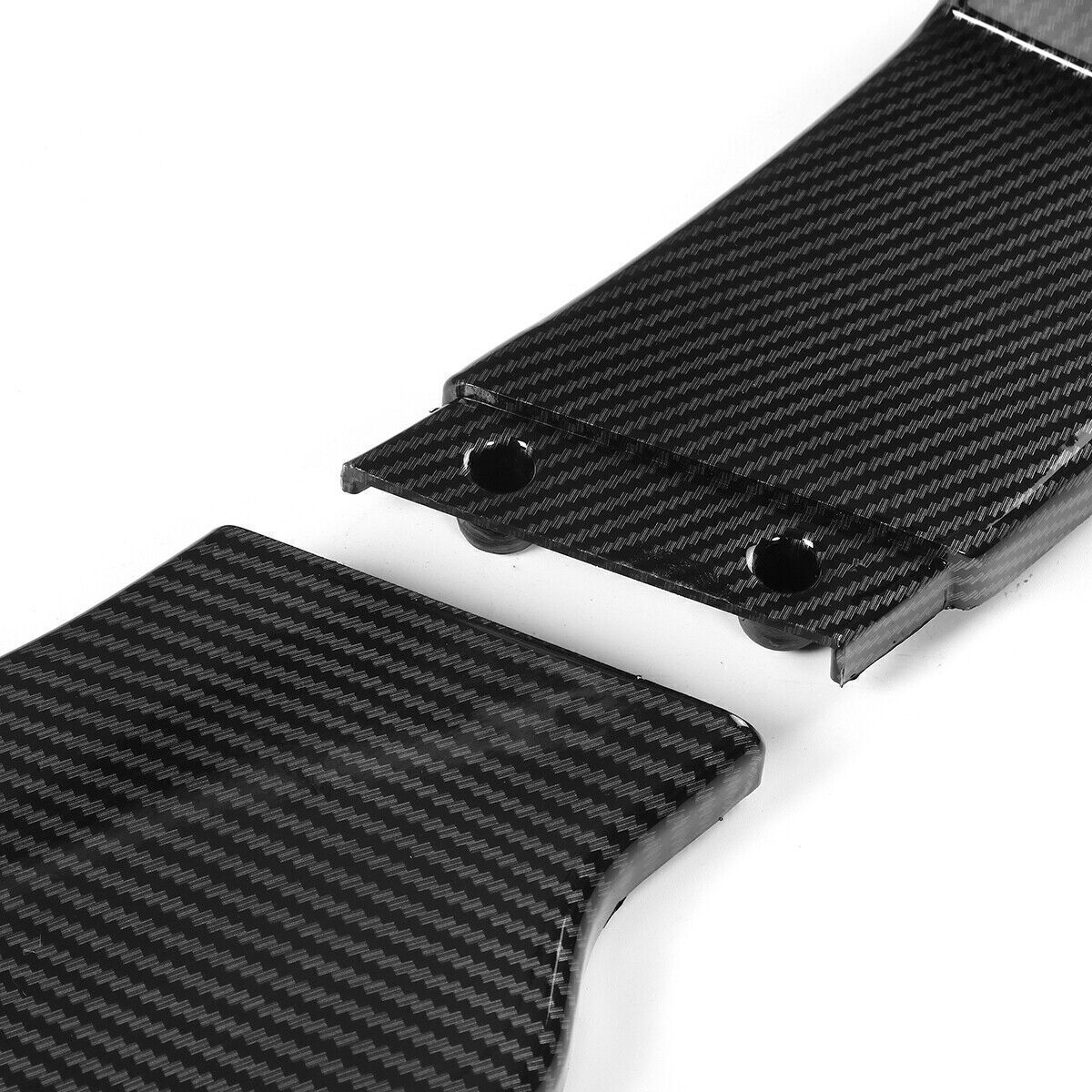 ⭐FRONT SPLITTER SUITABLE FOR VW GOLF 6 MK6 GTI 2010-13 CARBON BLACK⭐