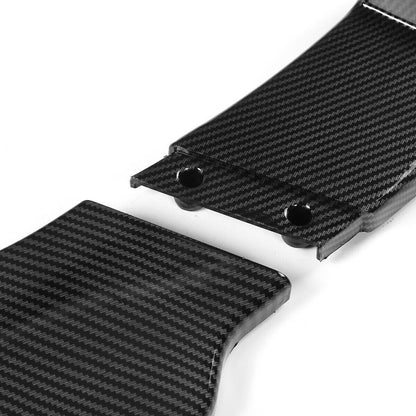 ⭐FRONT SPLITTER SUITABLE FOR VW GOLF 6 MK6 GTI 2010-13 CARBON BLACK⭐