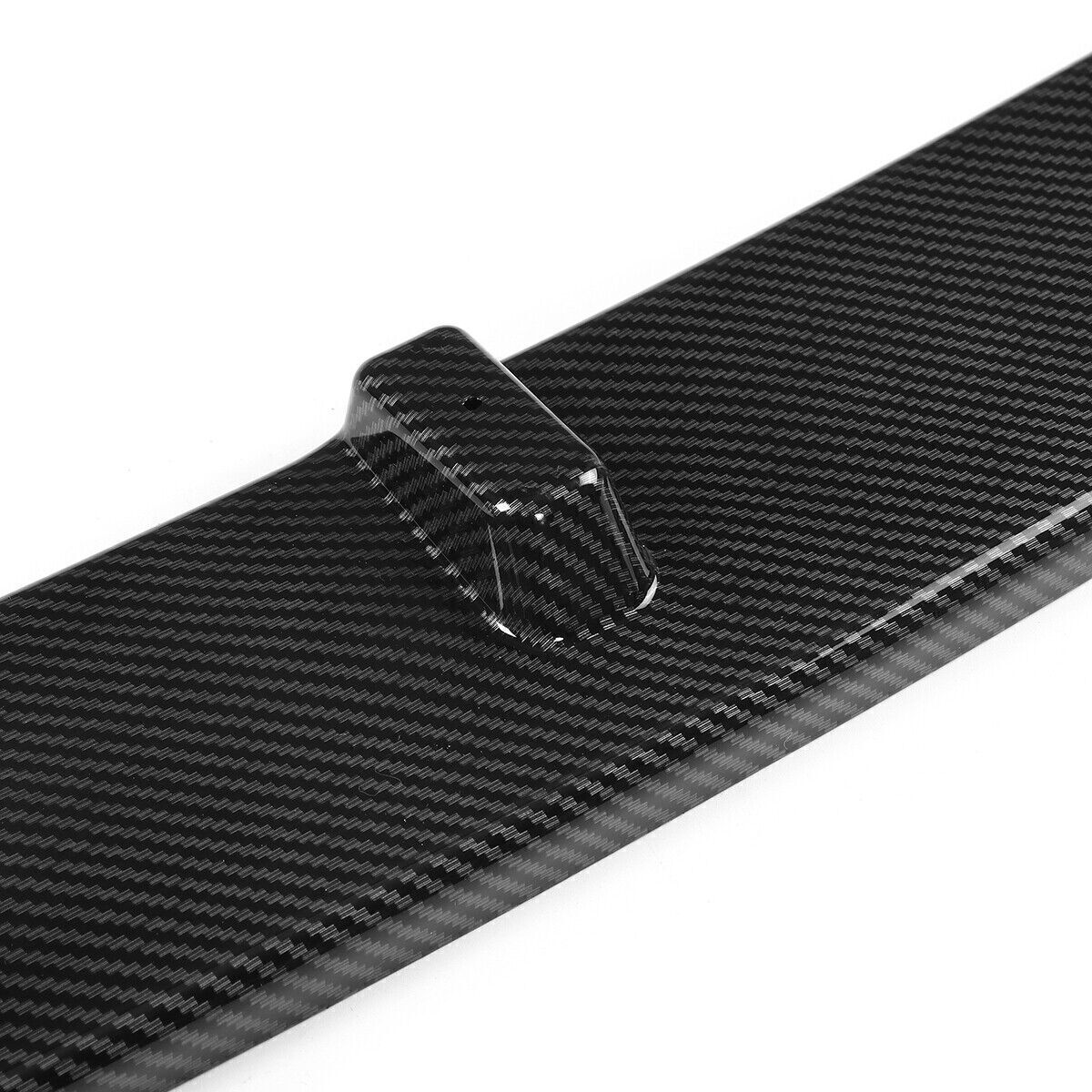 ⭐FRONT SPLITTER SUITABLE FOR VW GOLF 6 MK6 GTI 2010-13 CARBON BLACK⭐