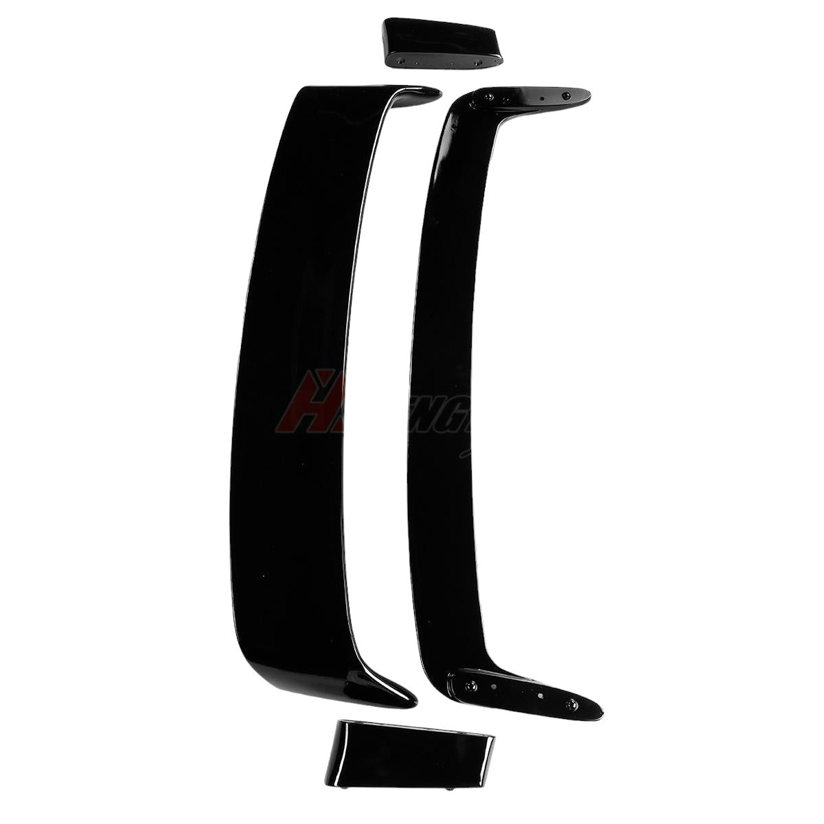 ⭐SPOILER ADATTO PER BMW SERIE 3 E36 BERLINA COUPE NERO LUCIDO⭐