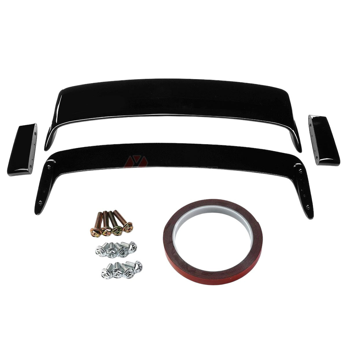 ⭐SPOILER ADATTO PER BMW SERIE 3 E36 BERLINA COUPE NERO LUCIDO⭐