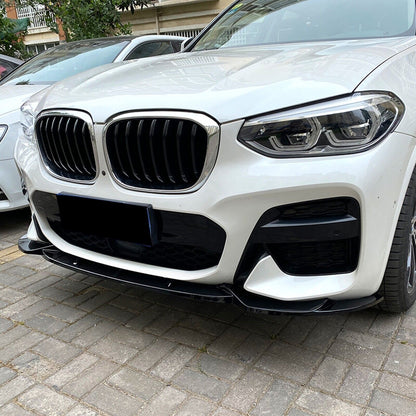 🩵SPOILER ADATTO PER BMW X3 G01 X4 G02 2018+ M SPORT NERO LUCIDO🩵