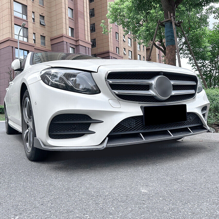 ⭐SPLITTER ADATTO MERCEDES CLASSE E W213 16-21 Carbon Nero⭐