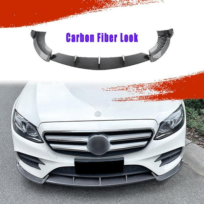 ⭐SPLITTER ADATTO MERCEDES CLASSE E W213 16-21 Carbon Nero⭐