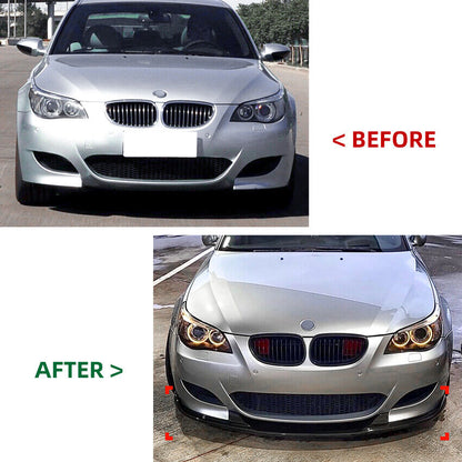 ⭐SPLITTER SUITABLE FOR BMW SERIES 5 E60 E61 M5 2004-2010⭐