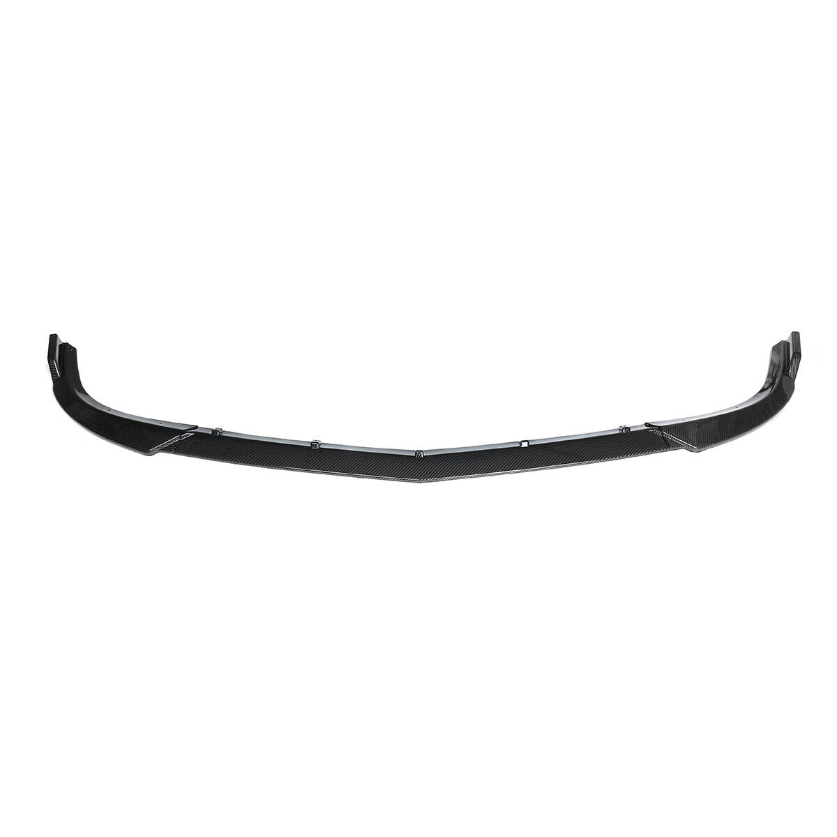 💪SPLITTER ADATTO PER MERCEDES C CLASS W204 NERO CARBON💪