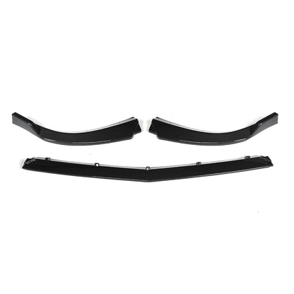 💪SPLITTER ADATTO PER MERCEDES C CLASS W204 NERO CARBON💪
