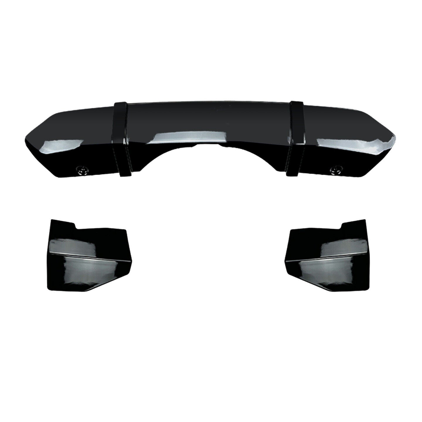 ✔️DIFFUSER SUITABLE FORBMW X5 F15 2013-2018 M-PERFORMANCE GLOSS BLACK✔️