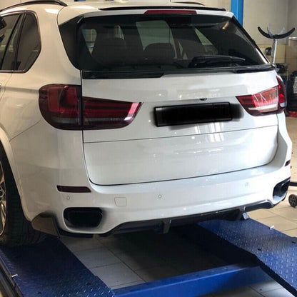 ✔️DIFFUSER SUITABLE FORBMW X5 F15 2013-2018 M-PERFORMANCE GLOSS BLACK✔️