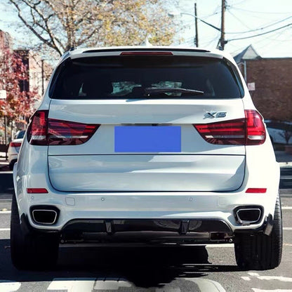 ✔️DIFFUSER SUITABLE FORBMW X5 F15 2013-2018 M-PERFORMANCE GLOSS BLACK✔️