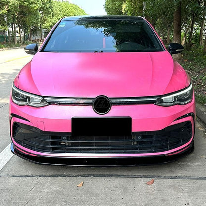 ⭐SPLITTER ADATTO PER VW GOLF VIII GTI R 2019+ ABS NERO LUCIDO⭐