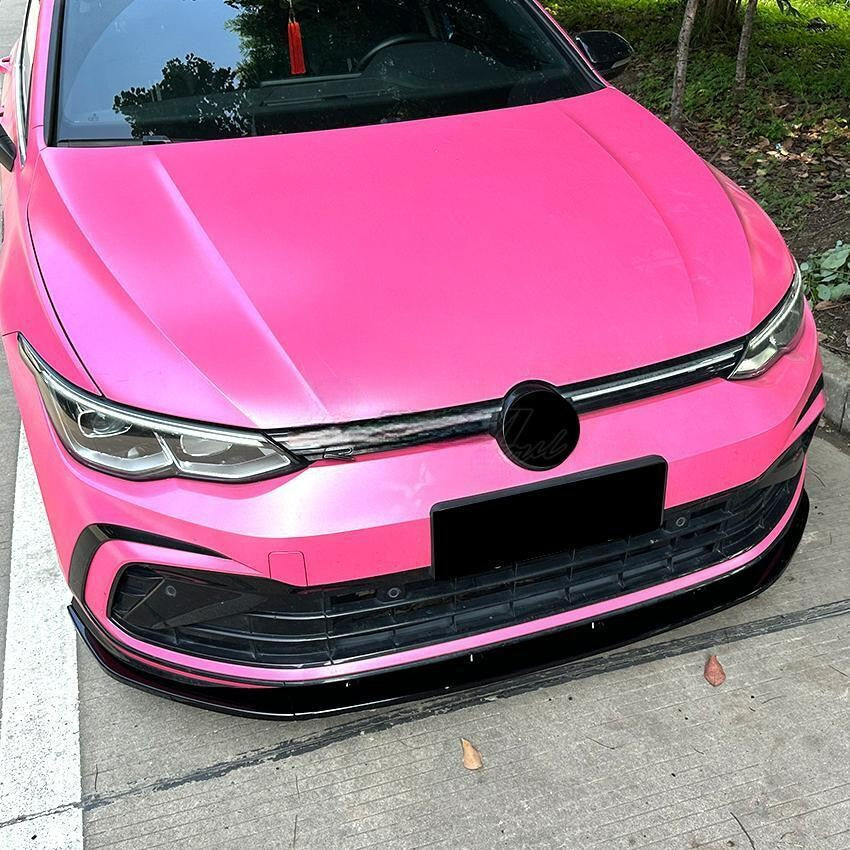 ⭐SPLITTER ADATTO PER VW GOLF VIII GTI R 2019+ ABS NERO LUCIDO⭐