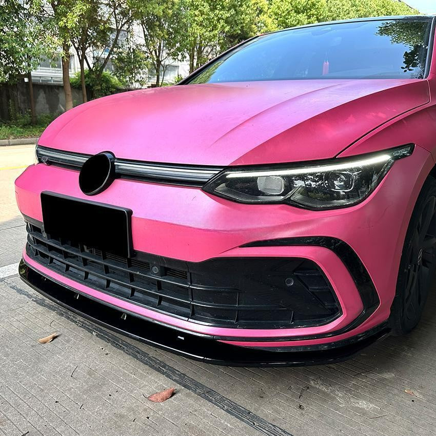 ⭐SPLITTER ADATTO PER VW GOLF VIII GTI R 2019+ ABS NERO LUCIDO⭐