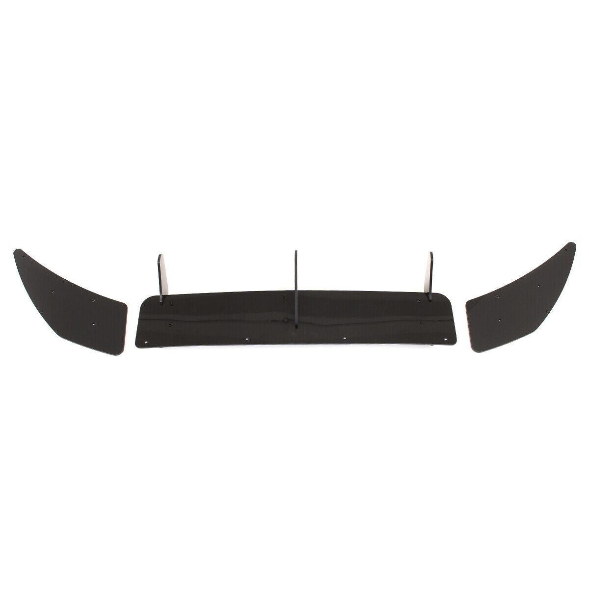 ⭐DIFFUSORE POSTERIORE ADATTO PER VW GOLF 7 MK7 R 2013 2014-2016 ABS NERO LUCIDO⭐