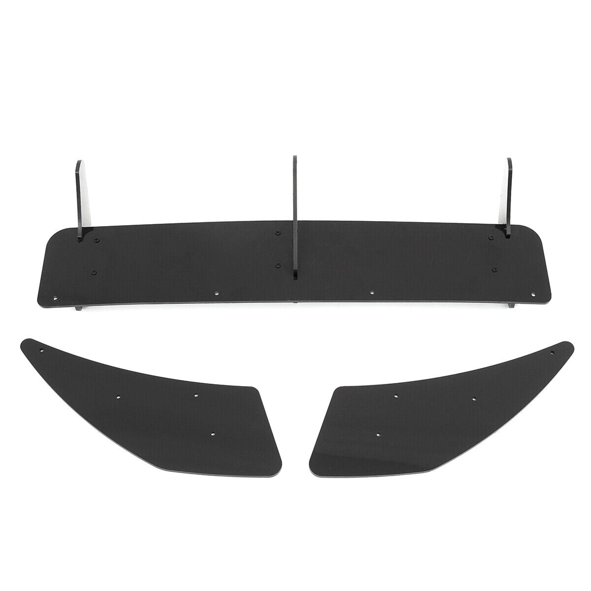⭐DIFFUSORE POSTERIORE ADATTO PER VW GOLF 7 MK7 R 2013 2014-2016 ABS NERO LUCIDO⭐